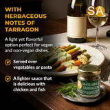 Vegan Sauce Gift Box (3 Jars x 28g) | Black Garlic & Red Wine, White Wine & Tarragon, Coronation Sauce