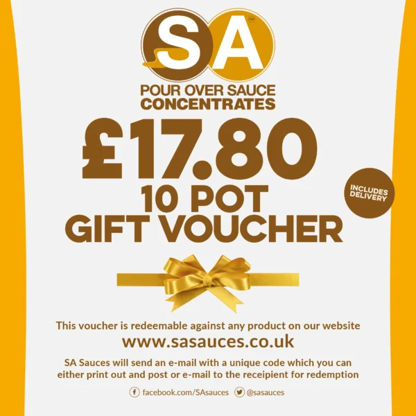 10 Sauce Gift Voucher